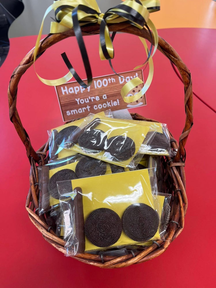 100 days of Kindy biscuits