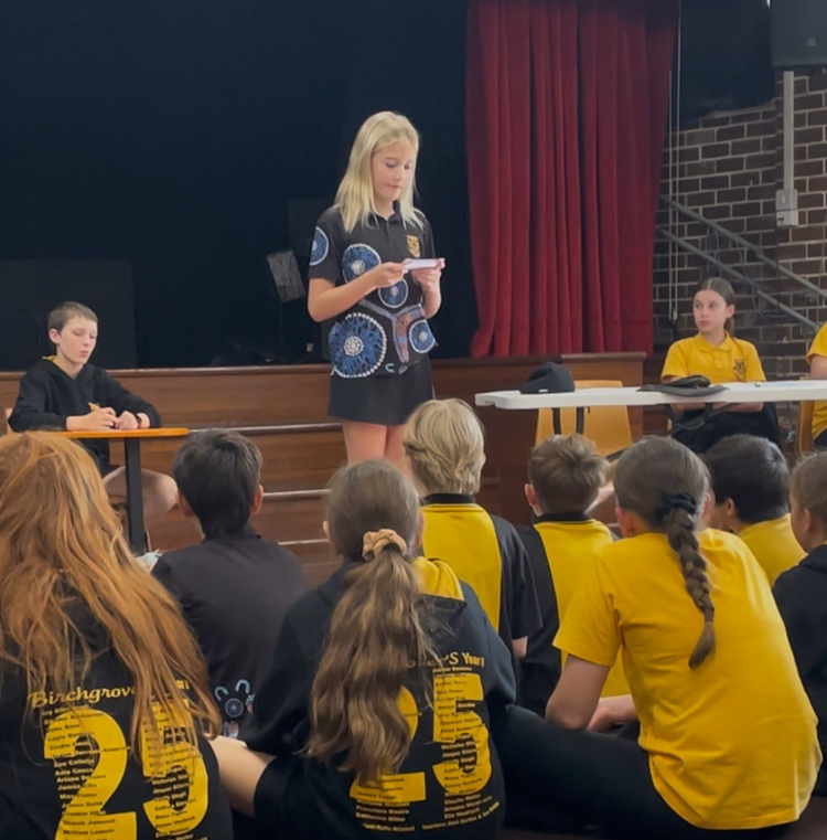 students at debating